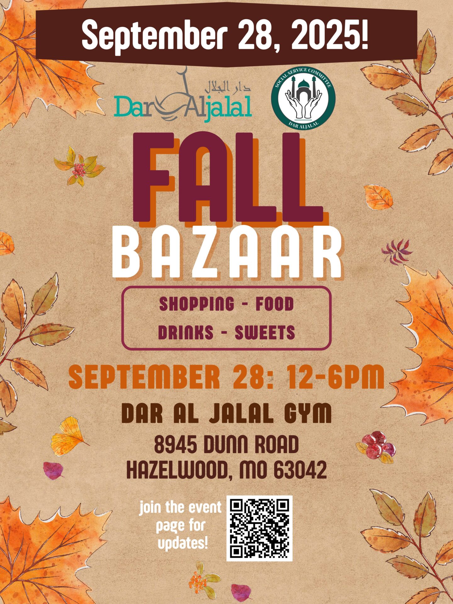 Fall Bazaar!