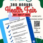 3rd Annual HEALTH FAIR!