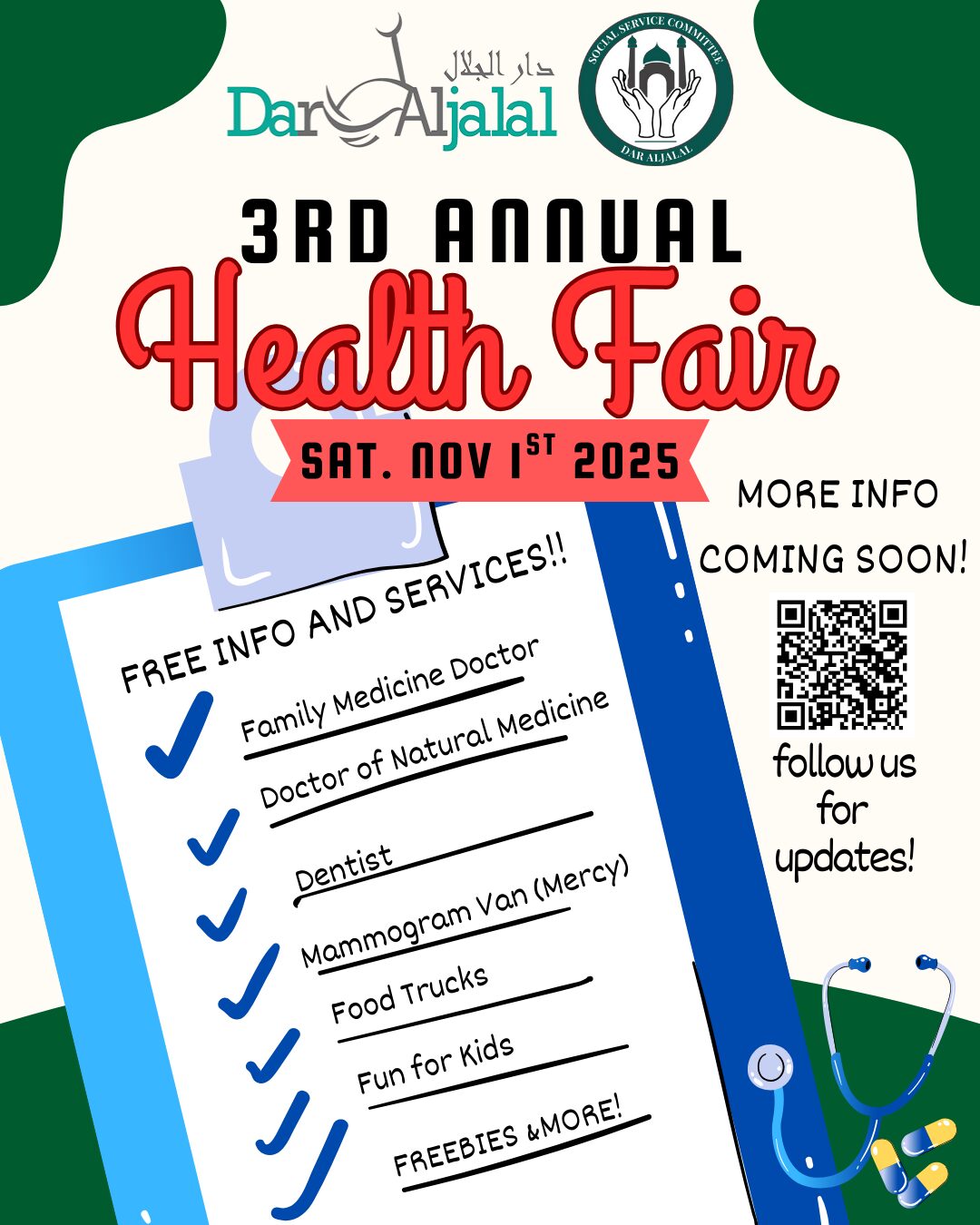 3rd Annual HEALTH FAIR!